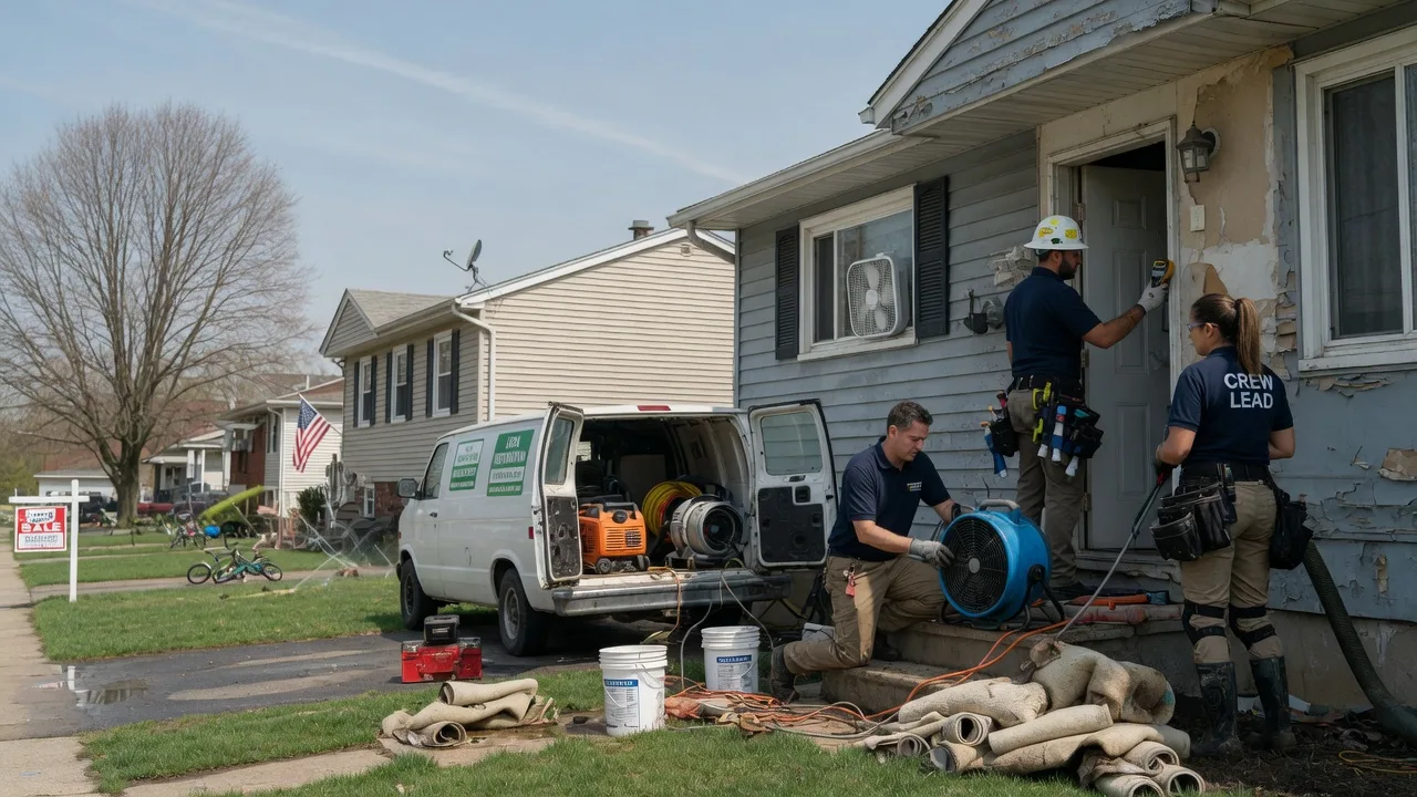 Flood Cleanup in Mount Victoria, MD near me